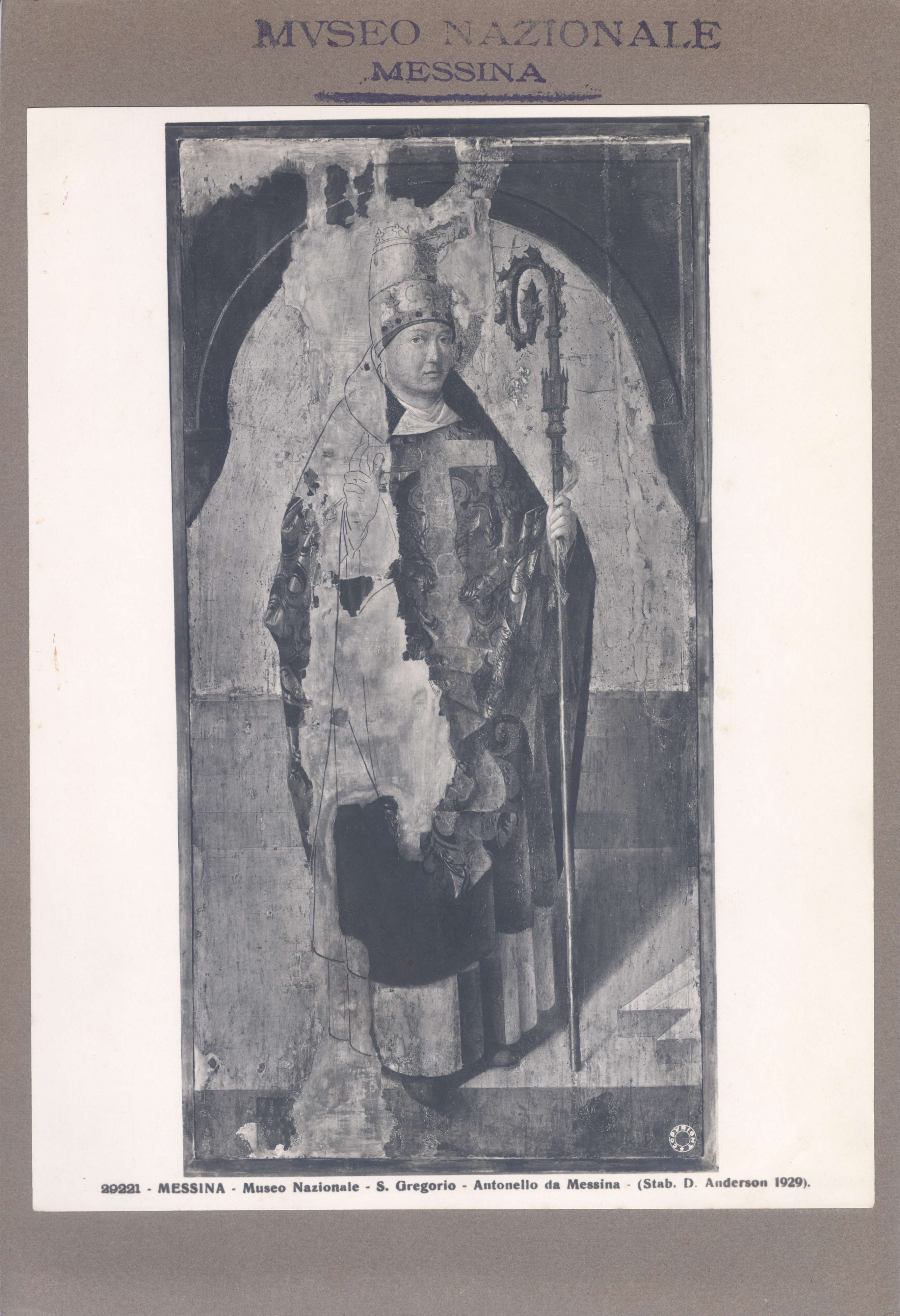 Polittico di San Gregorio, Antonello da Messina, (1603) - OA000000009