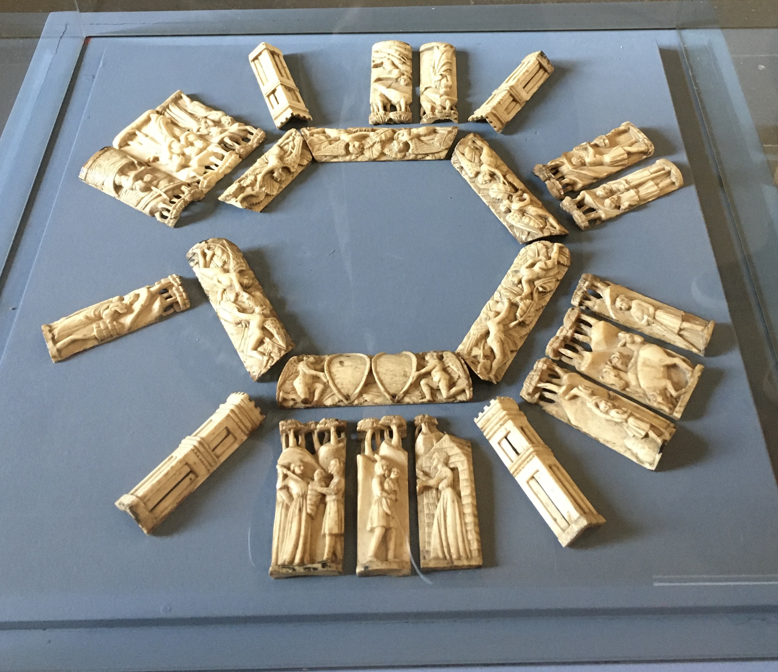 Placchette di cofanetto, Bottega degli Embriachi, (1400) - OA000000021